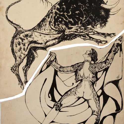 image for: Ismael Smith - Toro i torero - 1903