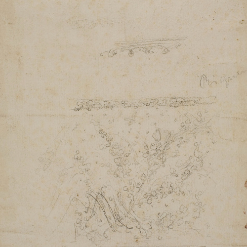 image for: Francesc Tramulles - D&#039;Herodes a Pilat (anvers) / Decoració vegetal (revers) - Cap a 1760 [2]