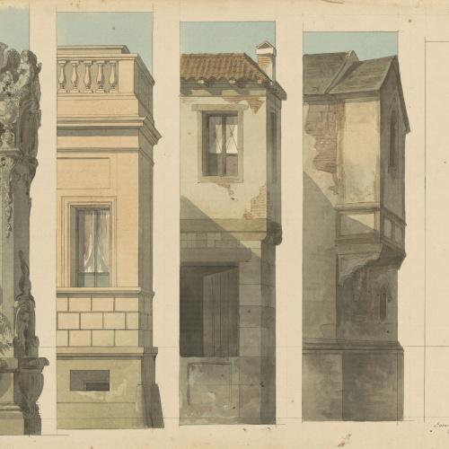 image for: Lluís Rigalt - Arquitectures (escenografia) - 1850