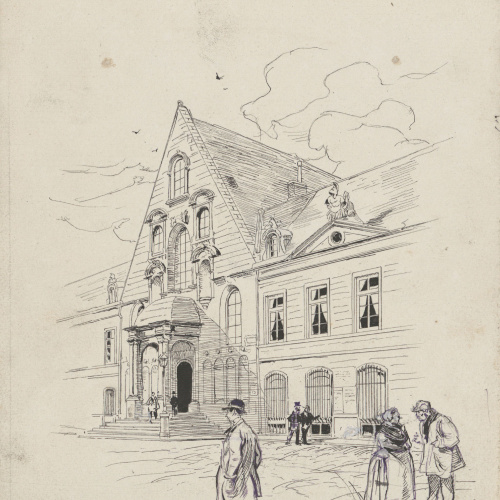 image for: Josep Lluís Pellicer - Vista de Dijon - Cap a 1889