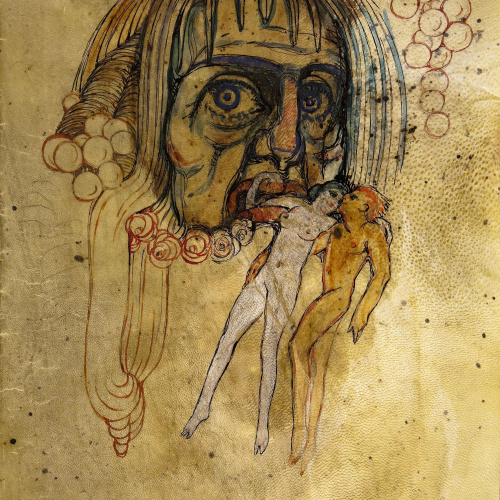 image for: Ismael Smith - Estudi per a coberta de llibre - Cap a 1908-1910