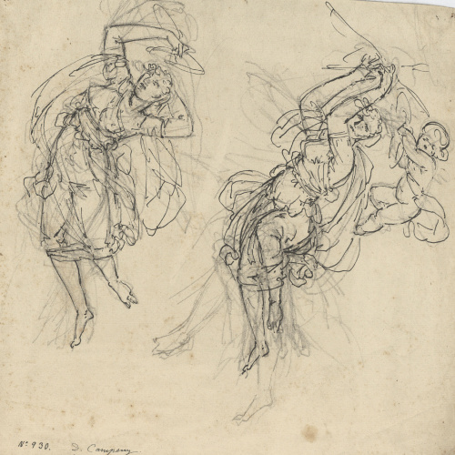 image for: Pau Rigalt - Figures al·legòriques - Cap a 1800-1814