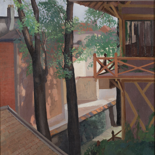 image for: Manuel Humbert - Un racó de París - París, 1922