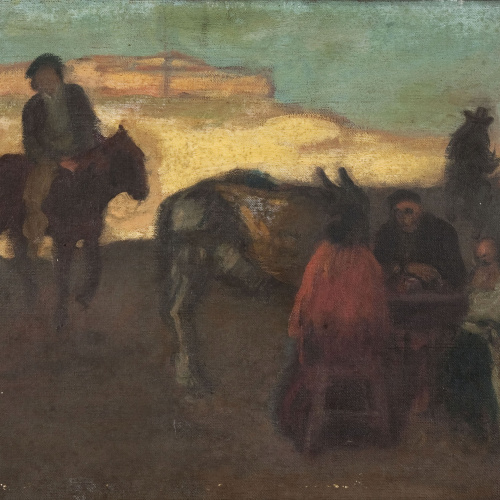 image for: Joaquim Sunyer - Gitanes - Madrid, 1906