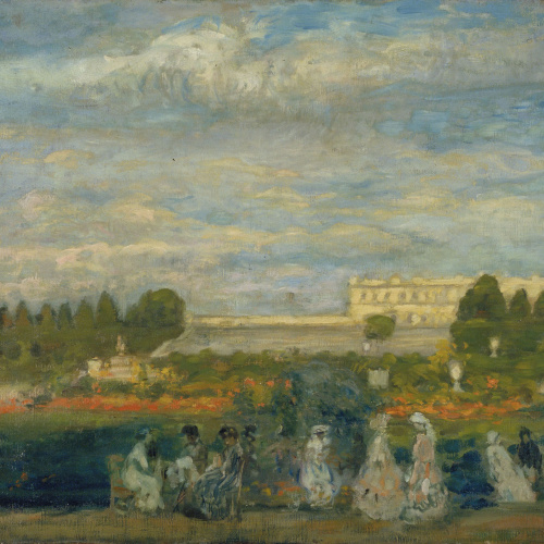 image for: Joaquim Sunyer - Versalles - París, cap a 1905