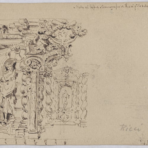 image for: Ricci - Apunts per la decoració de la sala de comèdies de Felip IV - 28 de novembre de 1898