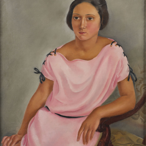 image for: Josep de Togores - Retrat de Mlle. Rosette Parmentier - 1923