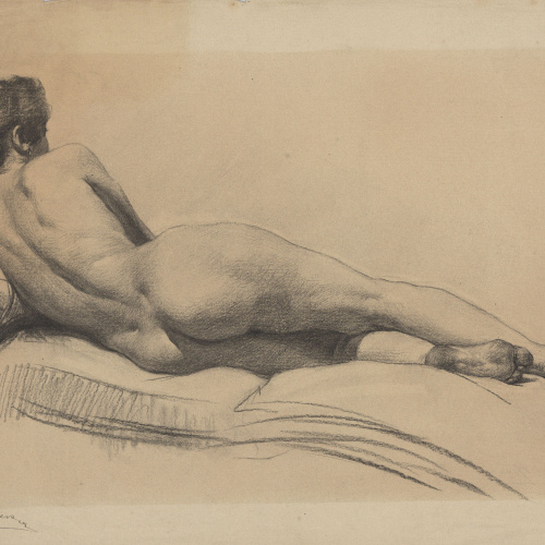 image for: Isidre Riera - Nu femení - Cap a 1895-1900