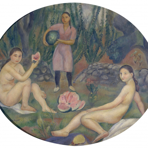 image for: Joaquim Sunyer - La síndria - Cap a 1920