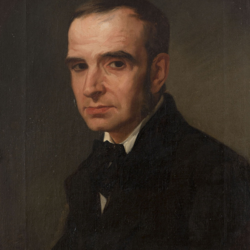 image for: Antoni Caba - Retrat de l&#039;escultor Ramon Padró - Cap a 1860-1875
