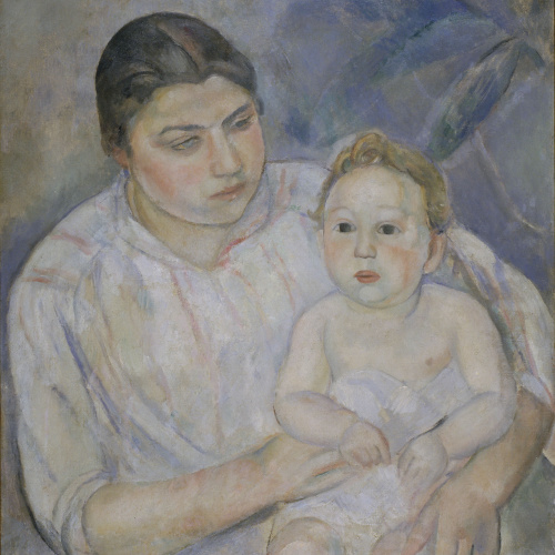 image for: Joaquim Sunyer - Retrat de Carles i Laura - 1917