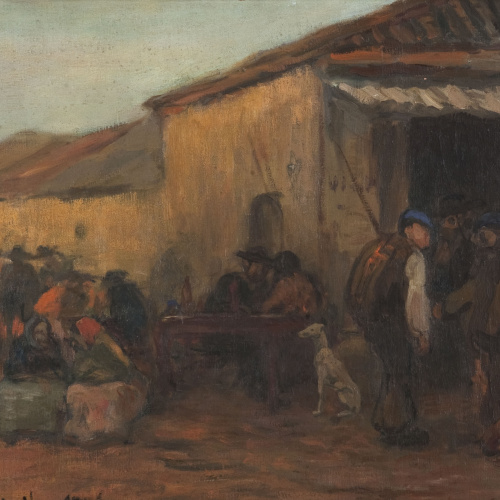 image for: Joaquim Sunyer - Àvila - Àvila, 1906