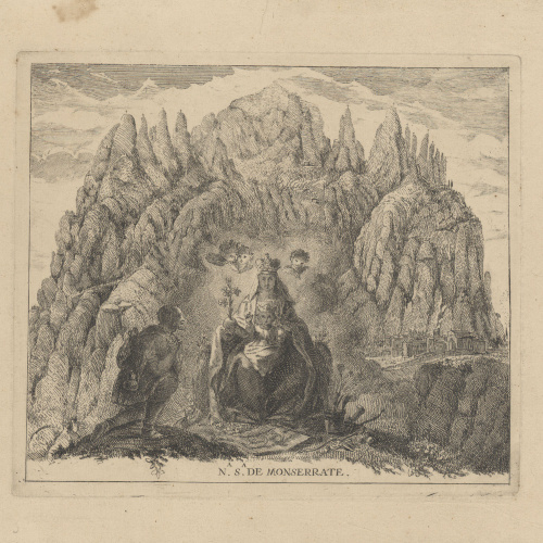 image for: Francesc Tramulles - Mare de Déu de Montserrat - Cap a 1764