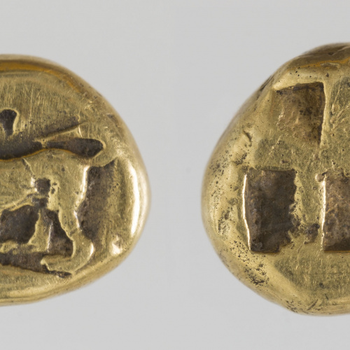 image for: Kyzikos - 1/6 d&#039;estàtera (hekte) - 500-450 aC