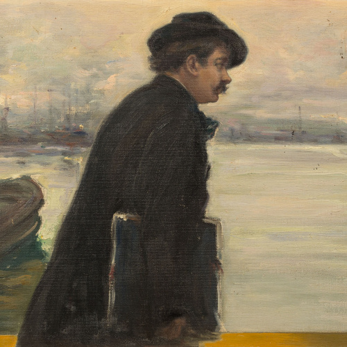 image for: Nicanor Vázquez - Autoretrat - Cap a 1915-1920