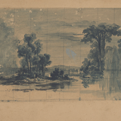 image for: Achille Battistuzzi - Paisatge (escenografia) - Cap a 1850-1860