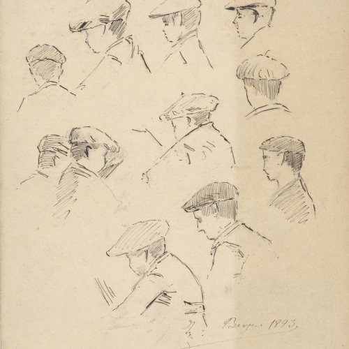 image for: Josep Berga Boix - Apunts de caps - 1893