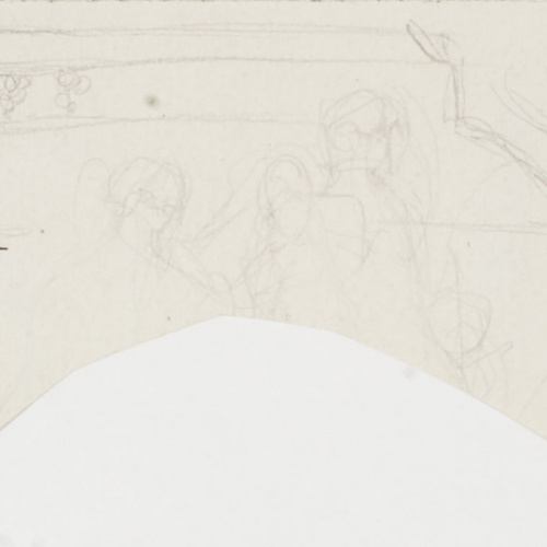 image for: Ismael Smith - Projecte de base per a un monument (anvers) / Croquis de monument (revers) - 1911