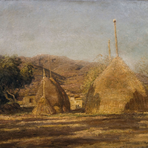 image for: Joan Colom Agustí - Paisatge amb pallers - 1924