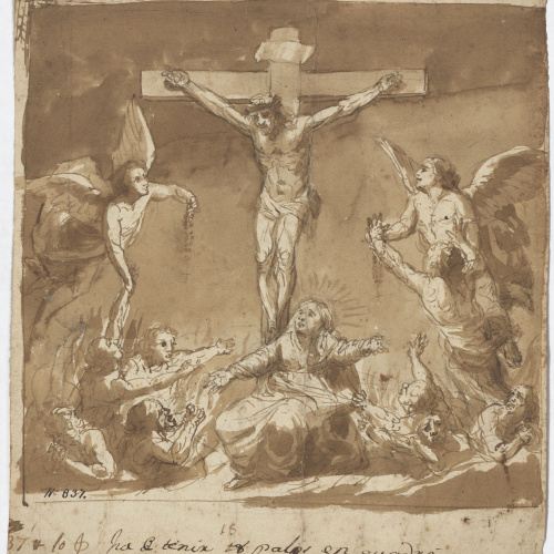 image for: Josep Bernat Flaugier - Crist a la creu - Cap a 1800-1812