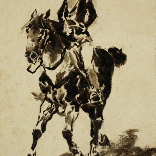 image for: Baldomer Galofre - Genet a cavall - 1878