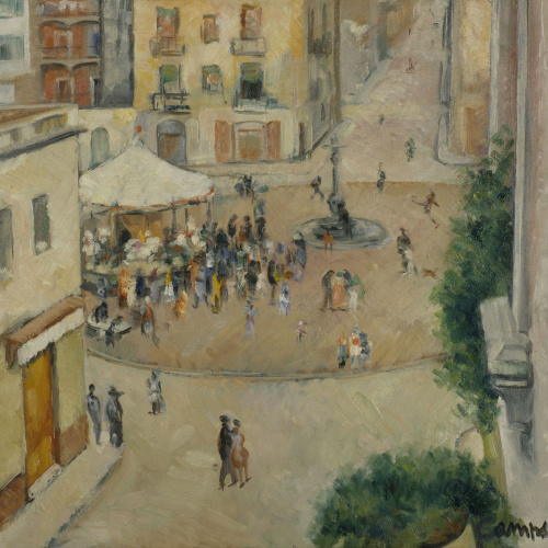 image for: Francesc Camps-Ribera - Plaça de Blasco de Garay - 1924