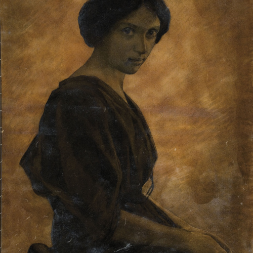 image for: Antoni Fabrés - Retrat de Glòria Fabrés, filla de l&#039;artista - 1907