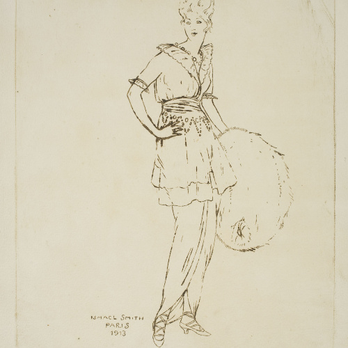 image for: Ismael Smith - A young lady - 1913