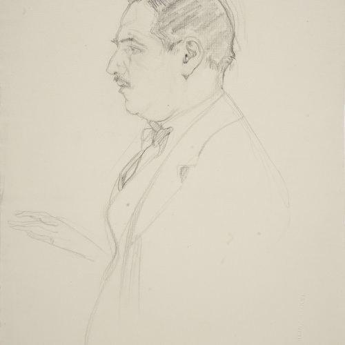 image for: Ismael Smith - Retrat d&#039;Eugeni d&#039;Ors - Cap a 1911