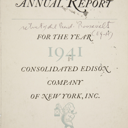 image for: Ismael Smith - Retrat de Franklin Delano Roosevelt - Cap a 1941 [1]