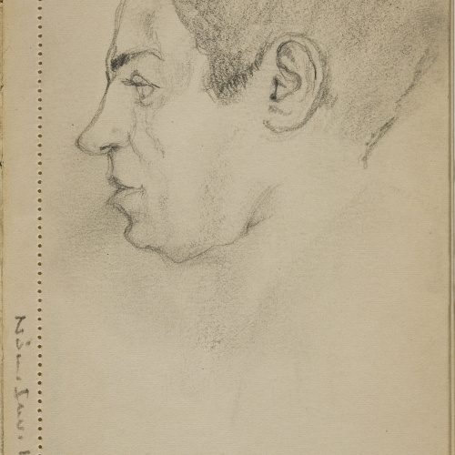image for: Ismael Smith - Retrat masculí - Cap a 1911-1913