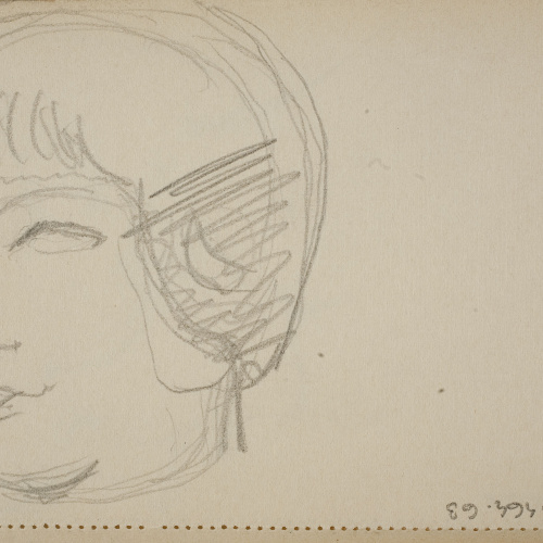 image for: Ismael Smith - Rostre femení - Cap a 1912