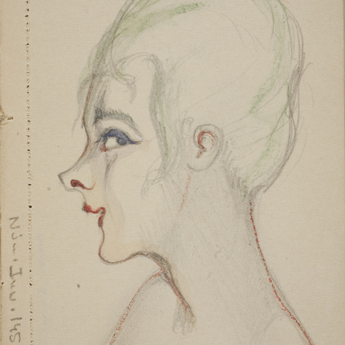 image for: Ismael Smith - Bust de dama - Cap a 1912