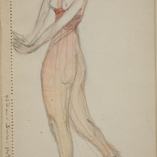 image for: Ismael Smith - Figura femenina - Cap a 1912