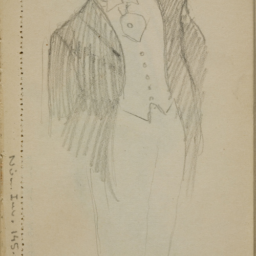 image for: Ismael Smith - Retrat masculí - Cap a 1912