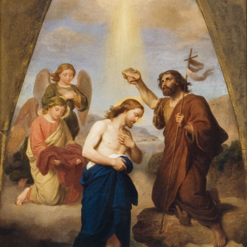 image for: Pelegrí Clavé - El Baptisme de Crist - Cap a 1858-1867