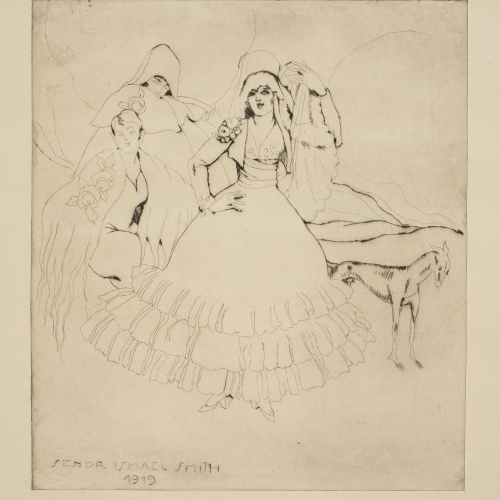 image for: Ismael Smith - In the meadow II - 1919