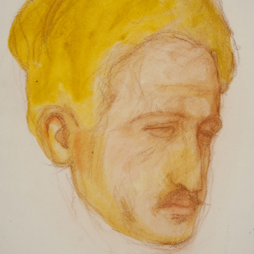 image for: Ismael Smith - Retrat masculí [Miquel Utrillo?] - Cap a 1911