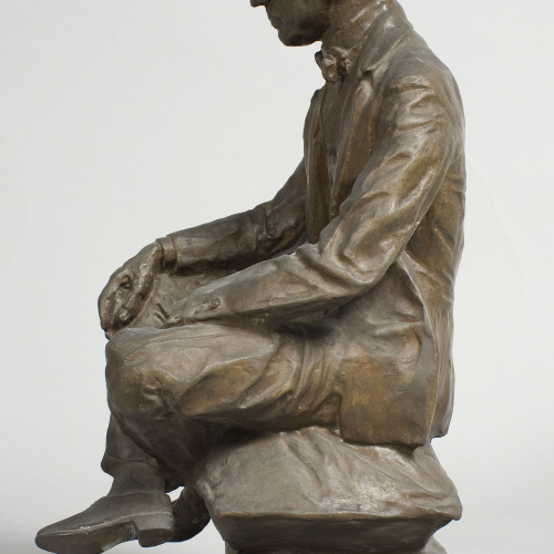 image for: Ismael Smith - Retrat d&#039;home assegut - Cap a 1908-1912 [1]