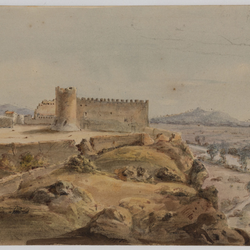 image for: Adolphe Hedwige Alphonse Delamare - Castell de Bàscara - 11 d’agost de 1825