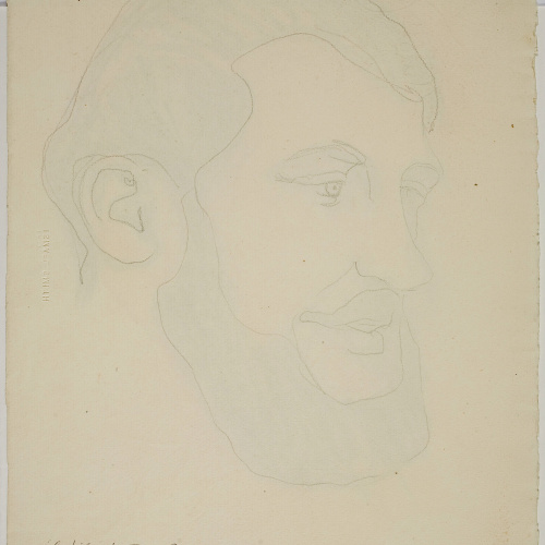 image for: Ismael Smith - Retrat de Juan Diego Ruiz (anvers) / Retrat de Juan Diego Ruiz (revers) - Cap a 1913 [1]