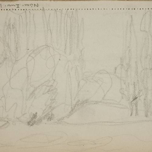 image for: Ismael Smith - Croquis de paisatge - Cap a 1909-1916