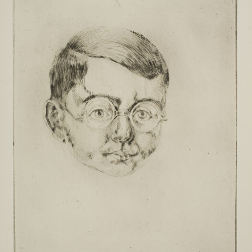 image for: Ismael Smith - Cap d&#039;home amb ulleres - Cap a 1924-1925