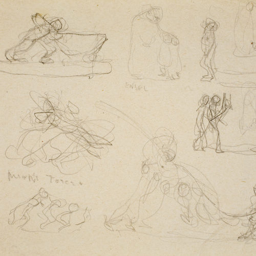 image for: Ismael Smith - Croquis de figures - Segle XX