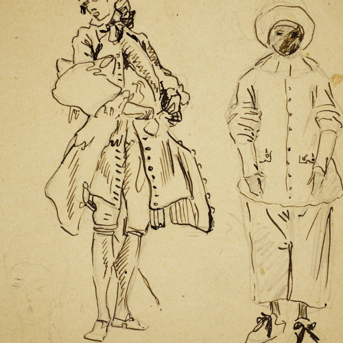 image for: Ismael Smith - Estudi d&#039;indumentària del segle XVIII - Cap a 1910