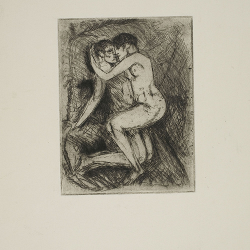 image for: Ismael Smith - Parella abraçada - Cap a 1933