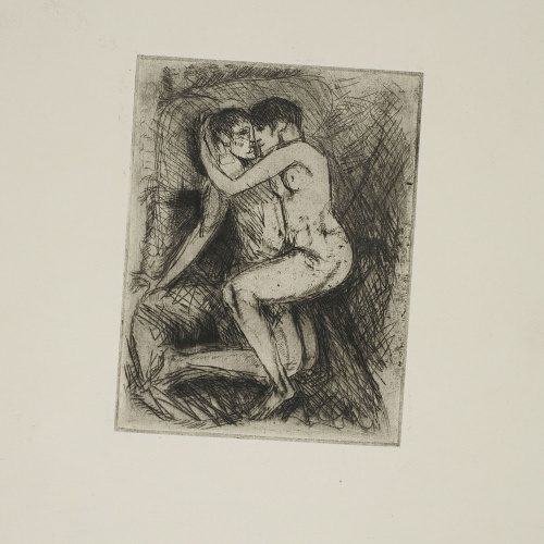 image for: Ismael Smith - Parella abraçada - Cap a 1933