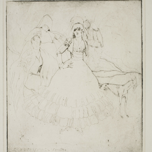 image for: Ismael Smith - In the meadow II - 1919