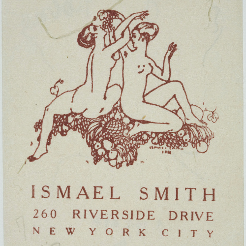 image for: Ismael Smith - Ismael Smith (targeta de visita) - 1919