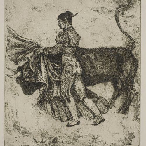 image for: Ismael Smith - Suerte de capa. To play bulls - 1919